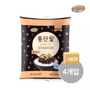 리치스 통단팥 골드 파우치 단팥 팥빙수 토핑 3kgX4개