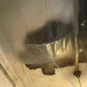 누수 천장 빗물 물받이 배수로 장마철 배관 파이프 배관자재 커버 방수작업