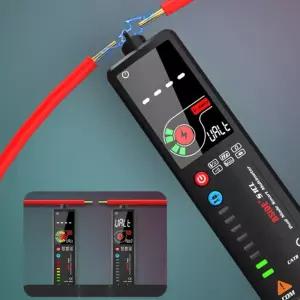 비접촉 전기 테스터기 멀티미터 고정밀 단선 끊어진 측정 자동 확인 디지털