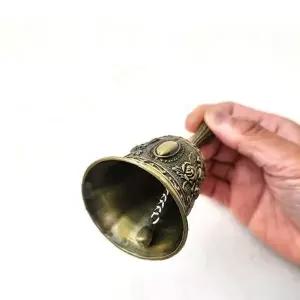 탁상종 호출벨 식탁 서비스벨 카페 접수 안내 데스크 카운터 손잡이 골드 앤틱