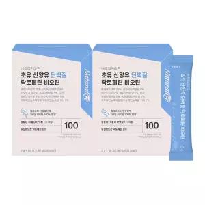 (정품) 6개월 네추럴라이즈 초유 산양유 단백질 락토페린 비오틴 스틱 90포, 2개