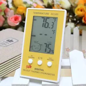 쾌적한 어린이집 탁상용 디지털온습도계 외부 실 교회 거실