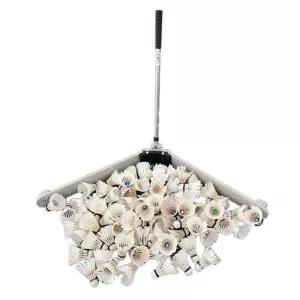 셔틀콕 밀대 야구공 화이트 하얀색 회수기 공회수기