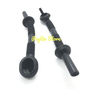 1~10피스 JAC-1153/HQ-1053 방진 고무 검정색 스레딩 보호 튜브 도어 텔레스코픽