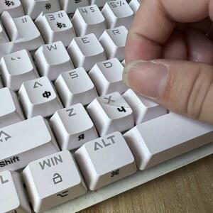 떼어낼 있는 필름 키보드 단일 데스크탑 측면 각인 스티커 노트북 범용