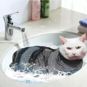 캐어 인기 고양이 목욕 가방 애완용품 손톱 발톱