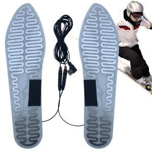 USB 온열 깔창  충전식 발 워머 필름  겨울용 야외 전기   5V