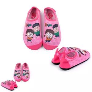 스킨 아쿠아슈즈 비치 캐릭터 수영장 여아동 흔한남매 해수욕장 신발 핑크 물놀이