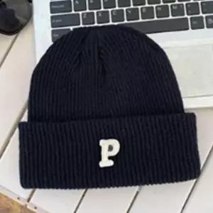 알파벳 영문로고 이니셜 스키 보드 대학생 니트 비니 ybJ6+2wzl