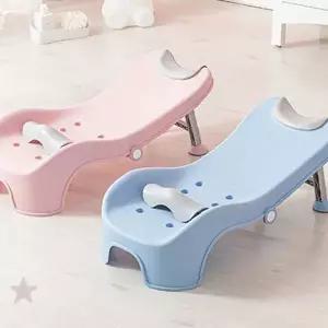 유아 목욕 샴푸 머리감기 전용 의자 접이식 보관 편리 욕실 아기 목욕 보조 용품