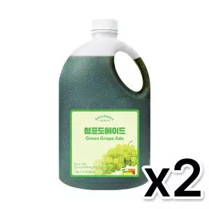 서울팩토리 청포도에이드 청포도 농축에이드 1.5L (2개1세트)