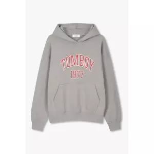 갤러리아 톰보이[25가을]레터링 오버핏 후드 티셔츠(9175322979)