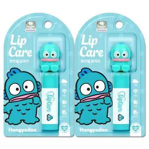 산리오 어린이 캐릭터 피규어 립케어 4.5g 무향 무색 한교동 립밤 2개
