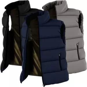 남성 패딩조끼 가을 겨울 남자 운동 등산 캠핑 골프 러닝 경량 작업 패딩 조끼 베스트 빅사이즈