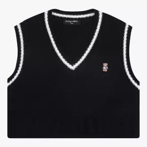 더데이걸 HC37 크롭 스웨터 조끼 THE DAY GIRLS 여아 주니어 아동복 TGVK24102