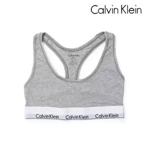 [캘빈클라인 언더웨어]언더웨어 아이콘 코튼 모달 AF 레이서백 논패드 브라렛 (F3785-020)