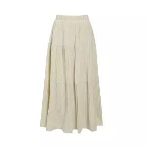 [롯데백화점]제이제이지고트 드레이프 플리츠 주름 롱스커트 GRAN1SK161