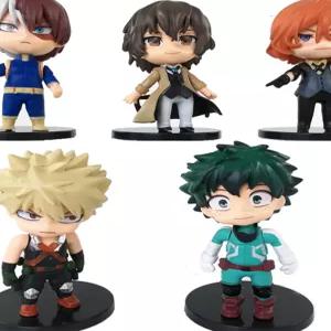 나의 히어로 아카데미아 피규어 미도리야 이즈쿠 키덜트 취미 애니 캐릭터 굿즈 영웅 5개