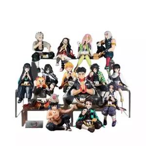 귀멸의 칼날 피규어 캐릭터 완성품 장식용 애니 굿즈 탄지로 네즈코 젠이츠 이노스케 쿄쥬로