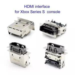 듀얼센스엣지 XBOX S X 1개 오리지널 ONE Slim HDMI 호환 포트 소켓 커넥터 교체