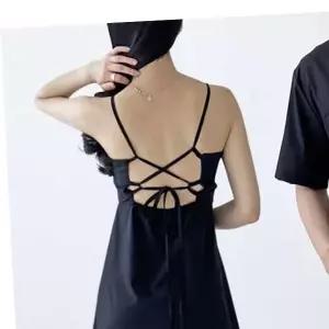 오버핏셔츠 뒷트임 백크로스 롱원피스 휴양지커플룩 휴가룩 커플비치웨어 커플룩