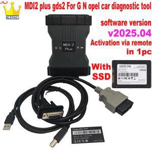 ForG MDI2 Plus VCI J2534 사브 오펠용 SSD 소프트웨어 GDS2 V2025.04 액티브 리모트 1개 ECU 커스텀 자동