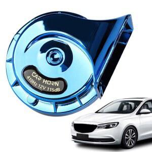 경음기 오토바이 큰 소리 방수 라운드 경적 스피커 다채로운 디스크 미니