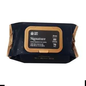 아기물티슈 숨 시그니처 엠보싱 물티슈 x 도톰한 저자극 무향 아기 반려동물 겸용 70매 20개