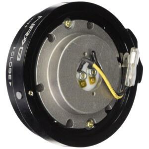 NRG 이노베이션스 얇은 버전 스티어링 휠 퀵 릴리스 허브, 6x70 및 6x74mm 볼트 패턴, 1인치 깊이 범용 키트, 블랙, NRG-SRK-400BK