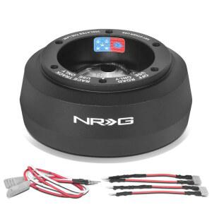 NRG 이노베이션스 NRG-SRK-171H 스티어링 휠 퀵 릴리스 쇼트 허브 어댑터 6 X 70mm 볼트 패턴, 96-06 지프 랭글러 TJ 호환, 07-18 JK 호환