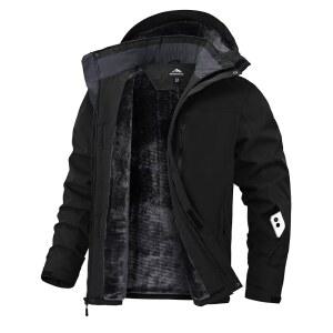 주플라이 남성 마운틴 스키 재킷 방수 플리스 라이너 스노우 코트 따뜻한 겨울 방풍 후드 레인코트