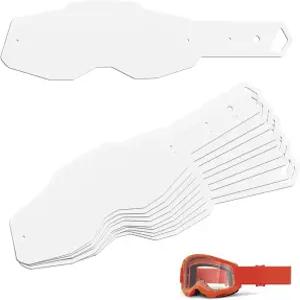 100 스트라타 2/레이스크래프트 2/어큐리 2 더트 바이크 모토크로스 고글 렌즈 찢김 - 50팩 표준