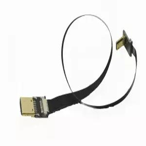 영구 슬림 플랫 씬 FFC HDMI 케이블 20CM FPV 미니 수 90도 앵글 표준 Canon 5D3 5D2 Panasonic lumix GH3