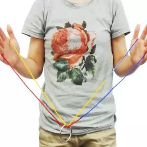 (KC인증) 제이엘 무지개끈(링포함) 마술