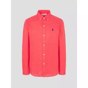 빈폴 남방 남녀공용 리넨 솔리드 셔츠 핑크 (BC5364C22X)