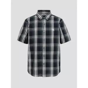 빈폴 남방 이지케어 코튼 빅체크 반소매 셔츠 - 그린 (BC5465C53M)