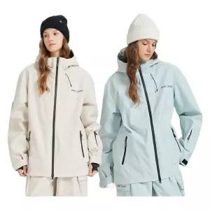 방수 통기 슬로우웨어 여성용 남성용 스키복 세트 하의 재킷 상하