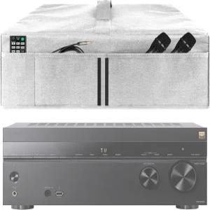 킹시온 스테레오 수신기 먼지 커버 소니 STR-AN1000 데논 AVR-S970H 온쿄 TX-SR393 라이트 그레이
