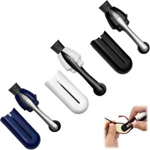 3개입 휴대용 안경 클리너 효율적이고 내구성 있는 카본 마이크로파이버 기술 렌즈 및 미니 선글라스