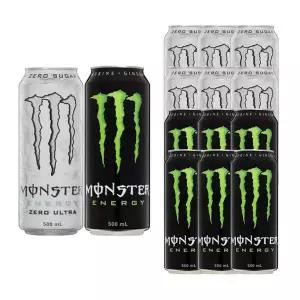 [셀러허브][국내배송] 몬스터 에너지 드링크 그린6 + 울트라6 500ml 12개 대용량 (S27443320)