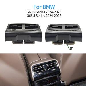 BMW G60 G61 차량용 후면 에어컨 통풍구 그릴 어셈블리 액세서리 (BMW 5 시리즈 520 523 525 528 530 535i