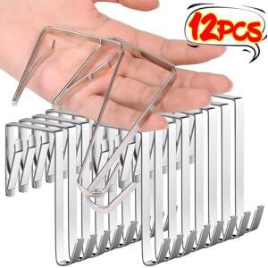 금속 도어 후크 다용도 헤비 듀티 행거 코트 가방 수건 욕실 주방 캐비닛 걸이 홀더