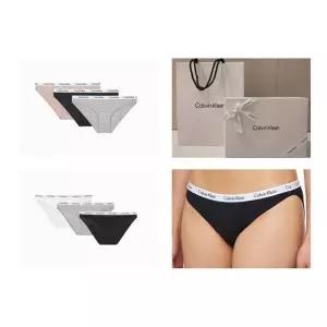 [백화점 정품] 캘빈클라인 언더웨어 여성 캐러셀 3PK 면팬티 QP1258O-69D-MP1