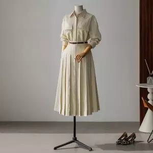 (안나앤모드) A. 메이스 플리츠 스커트 셋업[세트EDA55]