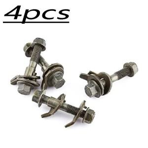 자동차 휠 정렬 아크 나사 10.9 레벨 캠버 볼트 편심 수리 도구 4PCs 12mm