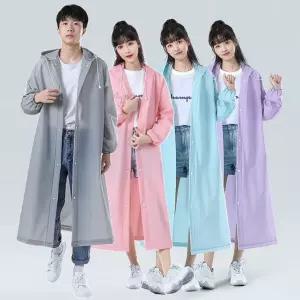 2500배송 고급 EVA 150g 파스텔 우비 남성 여성 비옷 우의 골프 낚시 등산 캠핑 레인코트 일회용우비 16