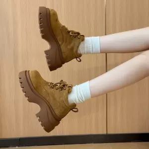 여자 가을 MN 워커힐 워커 통굽 슬림핏 부츠 인기3