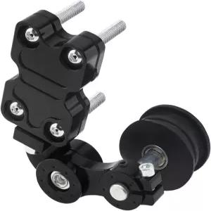 모터사이클 초퍼 ATV용 윈드런스 조정기 체인 텐셔너(블랙)