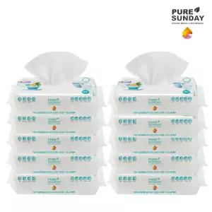 베이킹소다 주방행주 티슈 80매x10팩(800매)/일회용행주/물걸레청소포