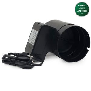 힘펠 MDD-100DP-P 전동댐퍼 욕실 화장실 환풍기 전용 냄새 및 역풍 차단 역류방지기